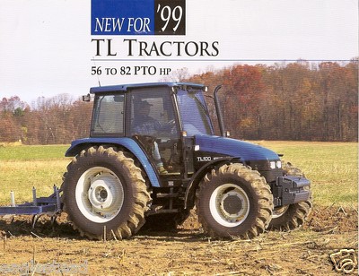 Farm Tractor Brochure - New Holland - TL 70 80 90 100 - 1999