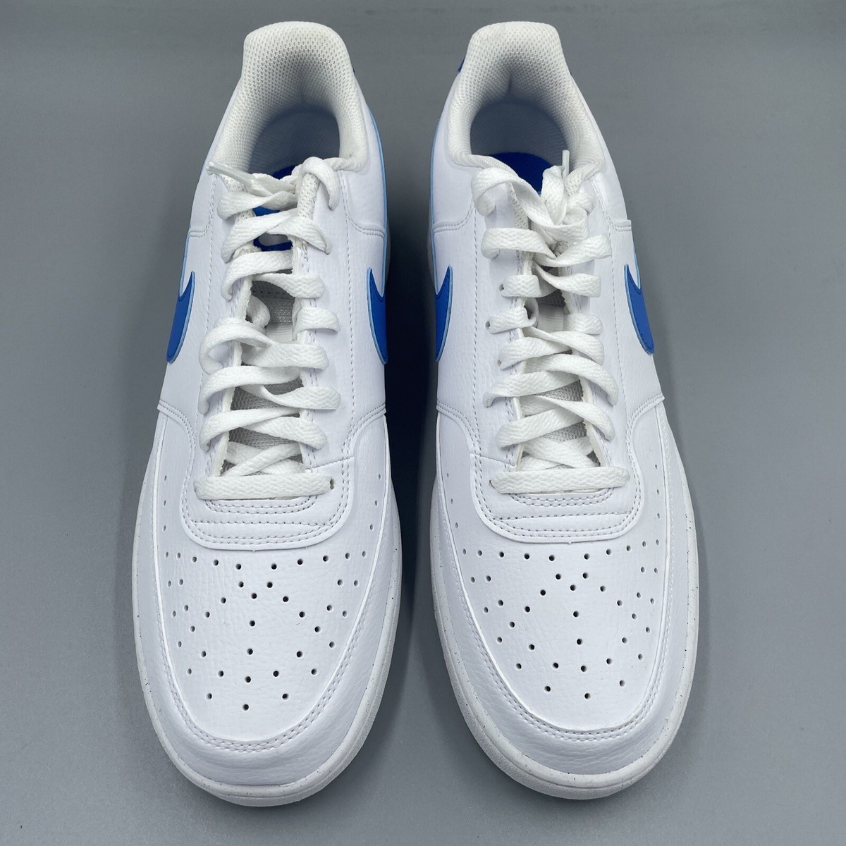 Nike Court Vision Lo NN White Photo Blue Sneakers DH2987-105 Mens