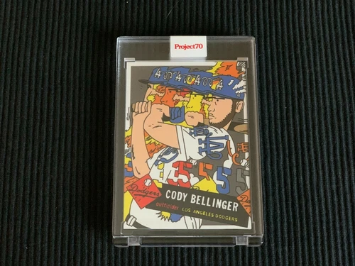 2021 TOPPS PROJECT 70 #211 CODY BELLINGER / ERMSY *ENCASED ART*  DODGERS