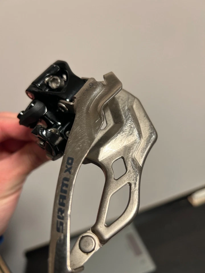 Sram X0 Front Derailleur 2x10s High Clamp 34.9mm Dual Pull - Image 3 of 4