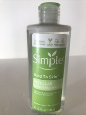 Simple Micellar Cleansing Water (Kind to Skin) 6.7 oz Makeup Remover