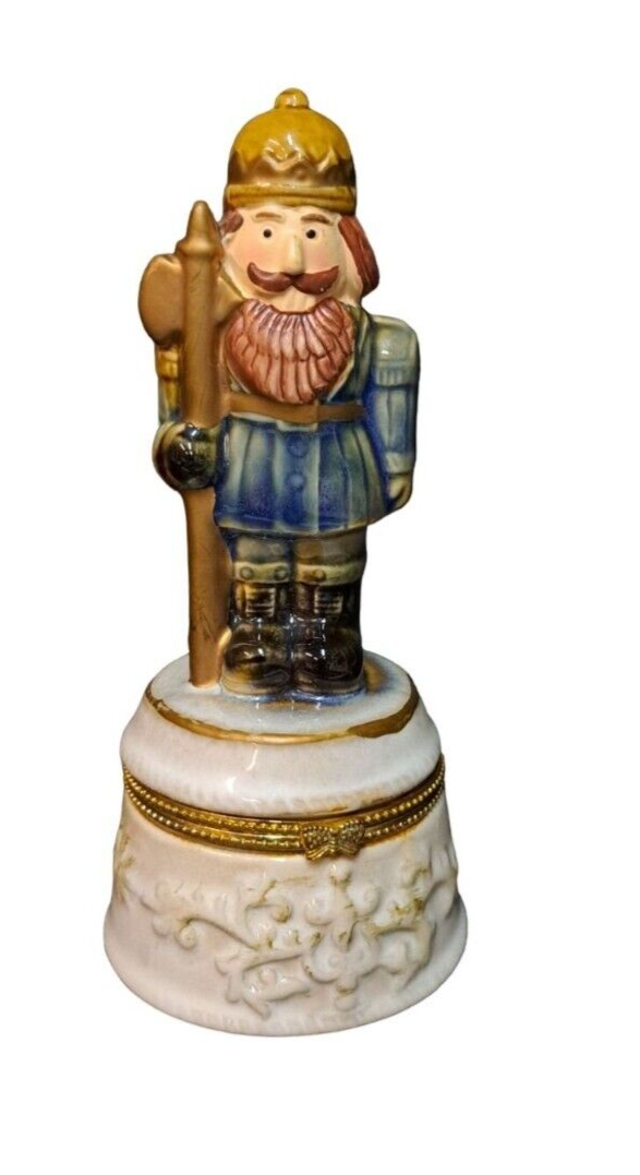 Elegant ring and trinket storage box with secure holder-image