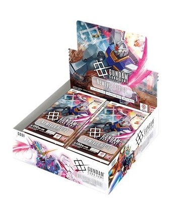 ガンダムカード オフィシャルグッズセット+ Newtype Rising box Gundam Card Game Newtype Rising Booster Box GD01 Sealed Japanese w