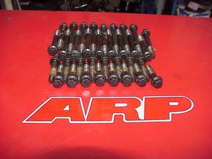 ARP Small Hex Head Hardened Cylinder Head Bolts 7/16" Set for SB Chevy