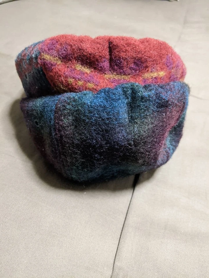 Woolrich Hombres Gorra Sombrero De Colección 90' Lana Rica Hecho en Estados Unidos Juego de 2 Piezas Limitado Foto 3 de 3