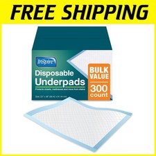 300-Pack Disposable Chux Underpads - 23x36 Inches