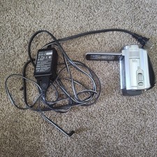 Sony DCR-SR68 Silver Handycam 80GB 60x Optical Zoom No Charger Or SD Card