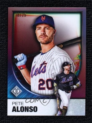 2023 Transcendent Collection Icons Chrome Image Variation 18/25 Pete Alonso 0y9e
