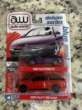 Auto World Deluxe Series 94' Ford Probe GT  20' Ford F-150 Lariat