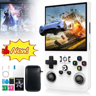 R36MAX Retro Handheld Game Console Open Source Linux System 4in HD IPS Bildsch
