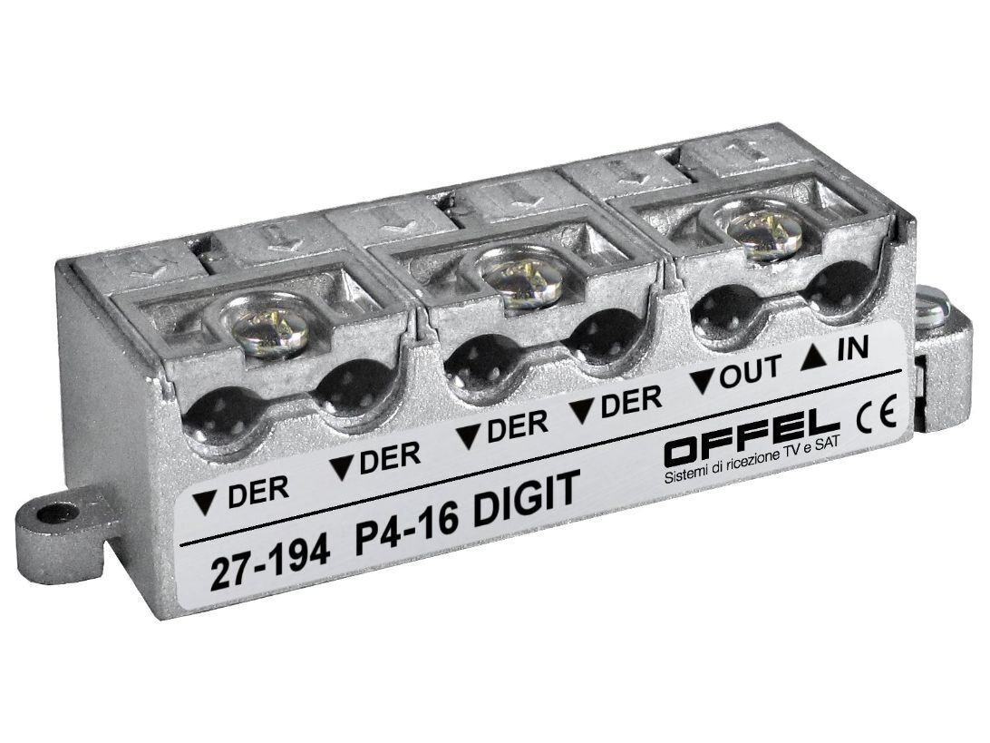 P4-16 digit derivatore pressofuso 4 der.