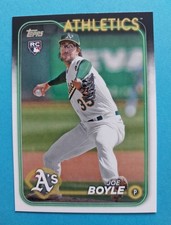 2024 Topps Series 2 Joe Boyle RC #443 Oakland Athletics