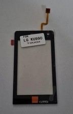 New Original LG KU990i Viewty Black Orange Branded Digitizer Touch Screen