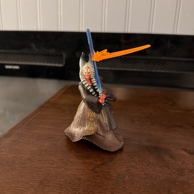 Star Wars - ''Shaak Ti'' Jedi 3,75 Zoll Actionfigur AOTC 100% Komplett 2002