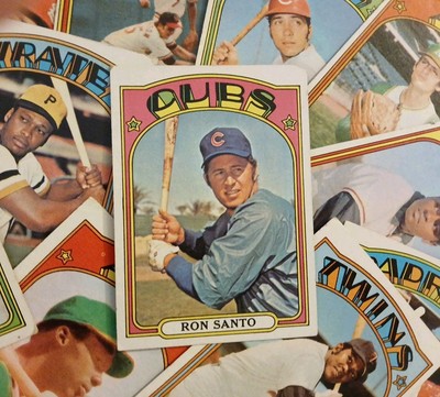 1972 Topps Baseball Cards High Numbers Singles Base Set