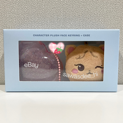 BLACKPINK Deadline Character Plush Face Keyring + Case SOOYA