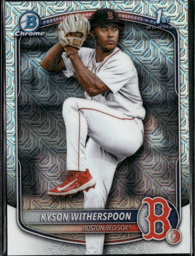 2025 Bowman Draft #BDC-29 Kyson Witherspoon Chrome Mojo Refractor