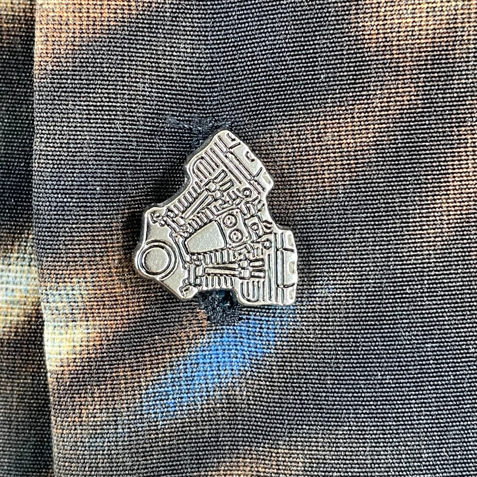 Dragonfly Clothing USA Flag Bald Eagle Chopper Shirt Men Large American MAGA NEW - Image 4 of 4