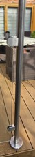 Glass Ballustrade w/Stainless Steel Posts - 7 Panels 7m x 1m