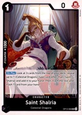 Saint Shalria OP13-086 Uncommon Carrying On His Will One Piece Near Mint
