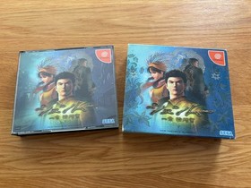Shenmue With Cardboard Sleeve & Bonus Juke Box Disc Sega Dreamcast Fighting DC
