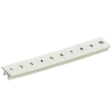 3pc PHOENIX CONTACT - IC 1051016:0001 Terminal Block Marker Strip, White, B