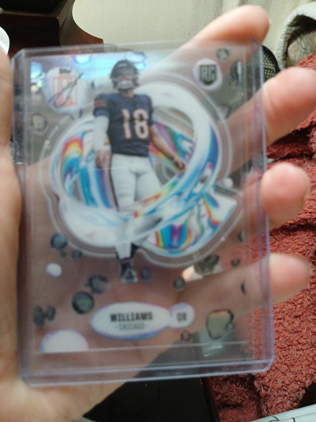 2024 Topps Signature Class Caleb Williams Fluidity Acetate RC SP Rookie Bears