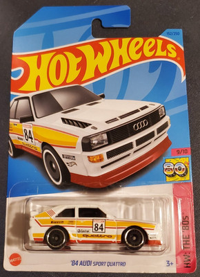 Hot Wheels '84 Audi Sport Quattro HW The 80s 9/10 White