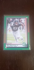 2025 Panini Donruss - Will Anderson Jr. #62 Press Proof Green Houston Texans