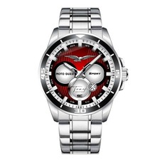 Montre Acier Pour Amateurs Moto Guzzi Track Master Sport Chrono