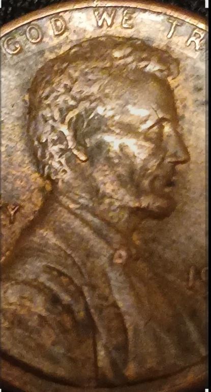 1985 DD Rim Error Penny Double Die - Image 3 of 4