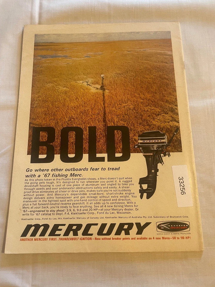 Fur Fish Game Magazine April 1967 Hunting Fishing Wildlife Harding - Image 2 of 2