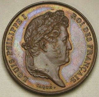 FRANCE Restored Statue of Napoleon 1833 Medal Louis Philippe UNC 3864