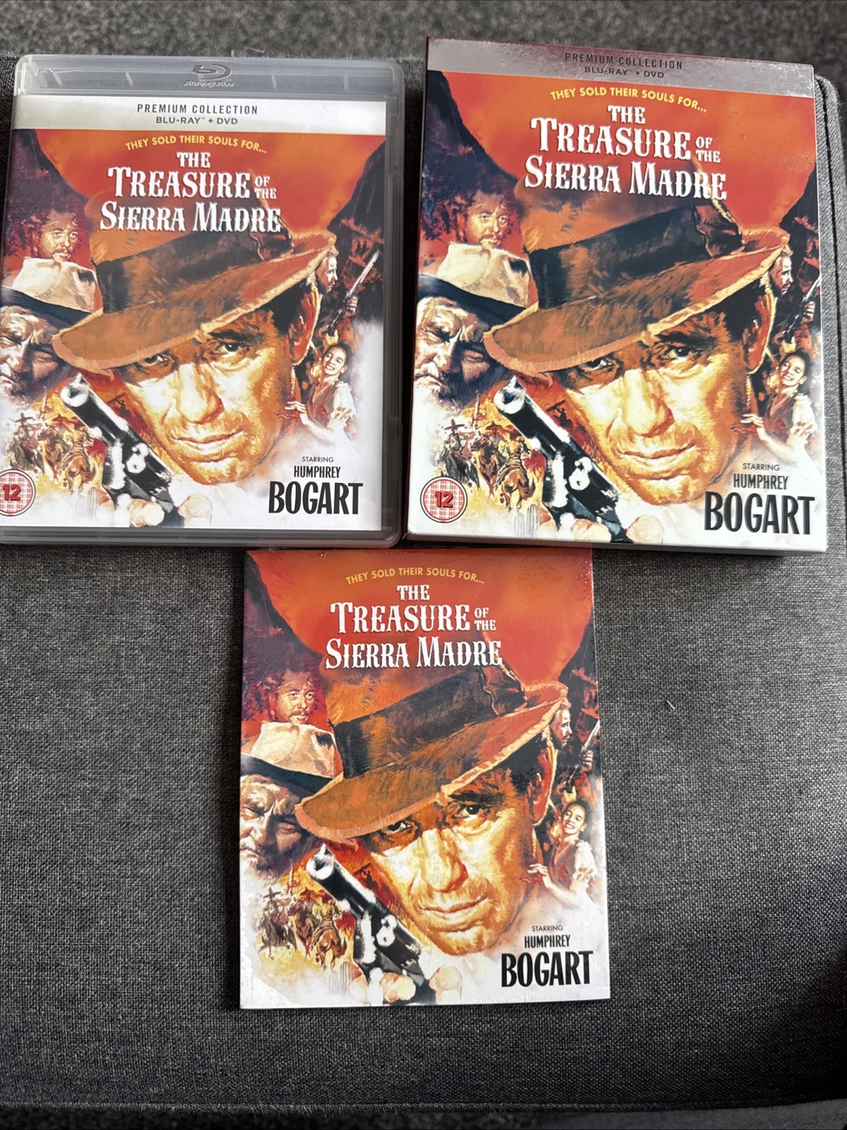 The Treasure of the Sierra Madre Premium Collection VGC BLU RAY & DVD