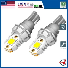 AUXITO 2X T15 LED Reverse Light Backup Bulbs 921 912 2400LM Super Bright White