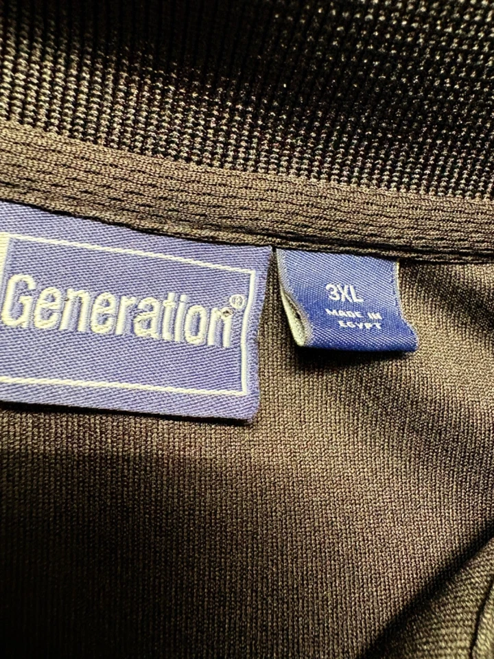 Raising Canes Employee Polo Shirt Mens 3XL Black Polyester Workwear Uniform - Image 3 of 4