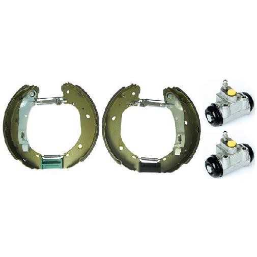 Bremsbackensatz Hinten FüR Fiat Ducato 230 244 250 94 Bis 26 Brembo D9B QualitäT-image