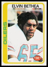 1978 Topps #127 Elvin Bethea Houston Oilers Card