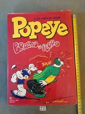 FUMETTO CARTONATO Braccio di Ferro Popeye 1ed. 1974 Elzie Chrisler Segar
