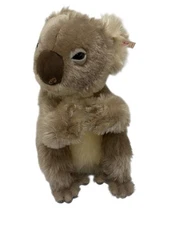 Vtg 1999 STEIFF Gray Koala Bear 13" Mohair Plush #665967 Limited Edition Germany