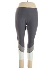 Athleta Women Gray Active Pants 2X Plus