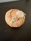 Antique Taffeta incision With Ribbonwork Flowers — photo 6