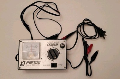 Panda Radio Control AC/DC Auto Quick Charger Discharger 15 Min Timer Vintage