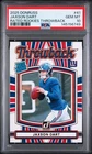2025 Donruss Jaxson Dart Rated Rookies Throwback PSA 10