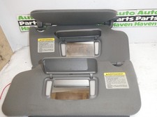 97-04 Nissan Pathfinder - Dual Sun Visor Set Pair Gray Mirror Homelink Oem 97-04 Nissan Pathfinder - Dual Sun Visor Set Pair Gray Mirror Homelink Oem