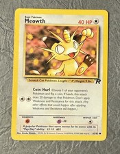 Pokémon TCG - Englisch - Meowth - #62/82- Team Rocket Set - 2000