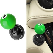 Joystick Push Start Button Cover, Engine Start Stop Button Color: Green/Black