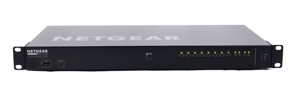 Netgear AV Line M4250-10G2F-POE+ 8x1G PoE+ Managed Switch u76 - Image 2 of 4
