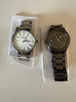 Nixon The Sentry SS & Rover SS Mens Watch   As-is For Parts Wanderlust - Imagen 1 de 4