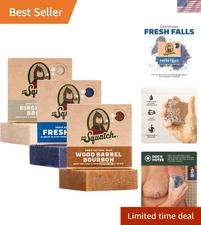 Men's Bar Soap - No Harsh Chemicals, Bourbon & Birchwood Scents, 5 oz